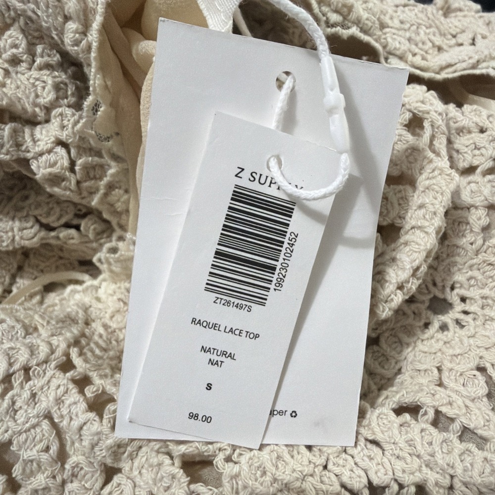 Z Supply Raquel Lace Top MSRP $100 NWT Size M - Picture 5 of 5